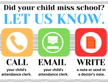 Did your child miss school?